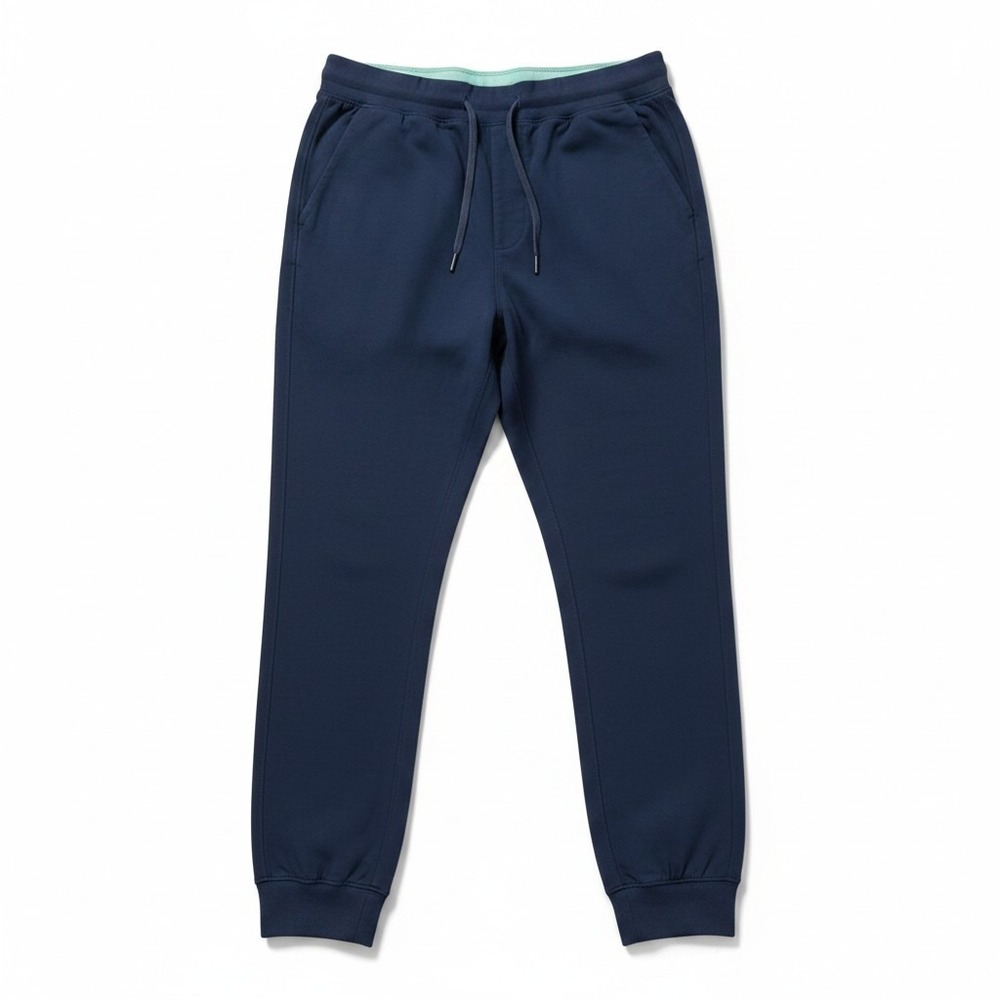 Birddogs Womens Navy Blue Jogger Pants Elastic Waist Drawstring Athletic Size XL